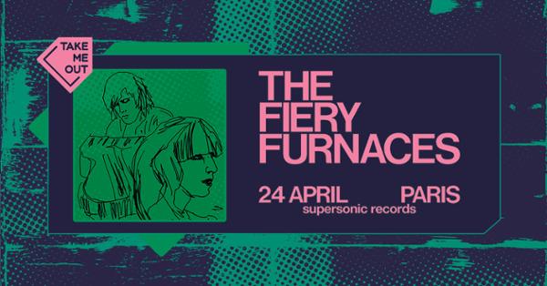 The Fiery Furnaces en concert (côté Records)