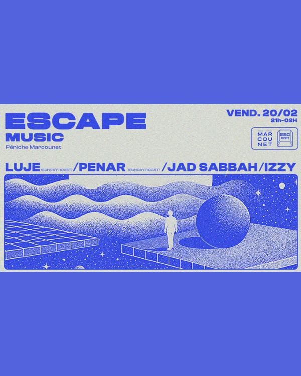 Escape Music Invite Sunday Roast