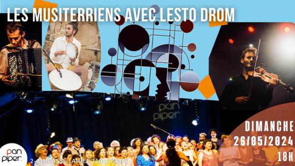 Les Musiterriens avec Lesto Drom - Grand Concert festif