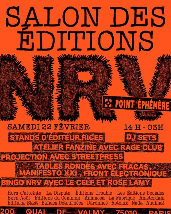 SALON DES EDITIONS NRV