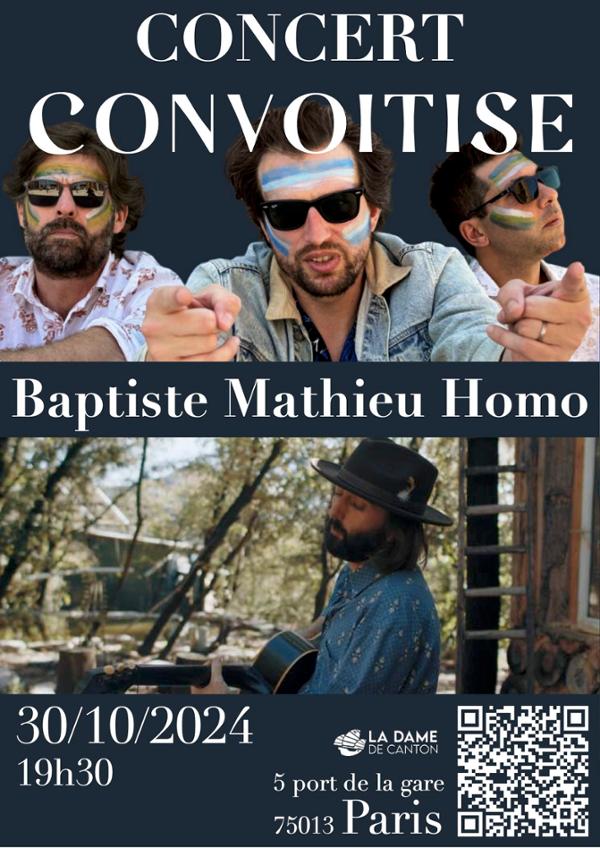 CONVOITISE x Baptiste Mathieu Homo