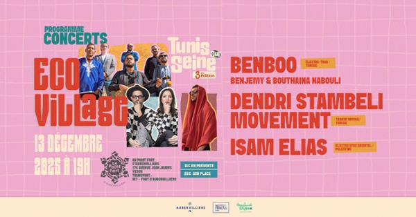 Concerts Tunis sur Seine • Souk de Noël