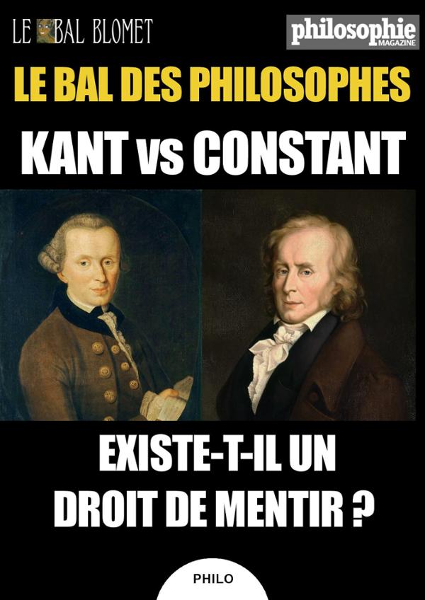 LE BAL DES PHILOSOPHES – KANT VS CONSTANT