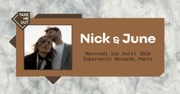 Nick & June en concert (côté Records)