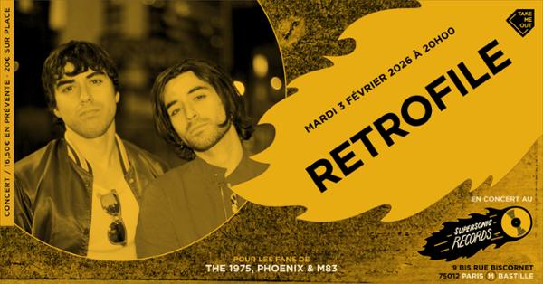 Retrofile en concert (côté Records)
