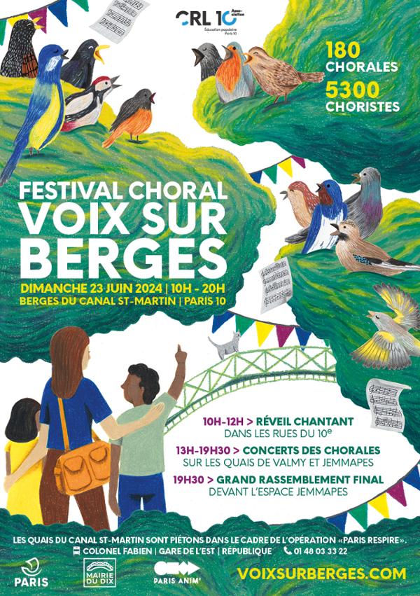 Voix sur Berges - Festival choral, 29ème édition