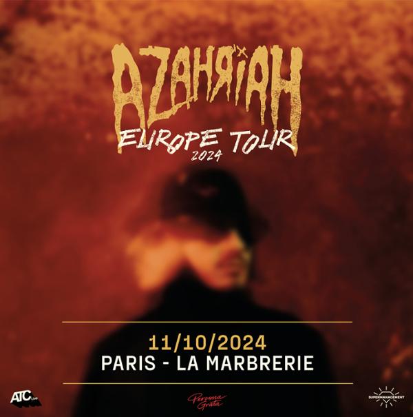 Azahriah : Concert - pop/rock